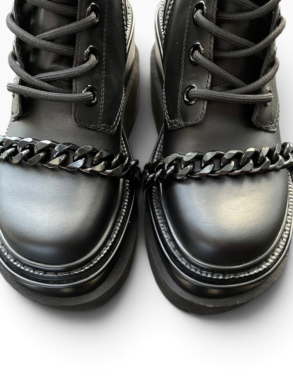 D'AMELIO  CAMDON LEATHER BOOTS NEW - Picture 7 of 8